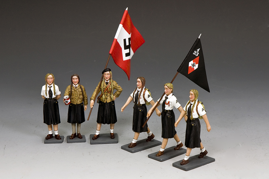 lah-236-241-lqRhdwacr6v4JK BDM Marching Girl w/Backpack (Brunette)