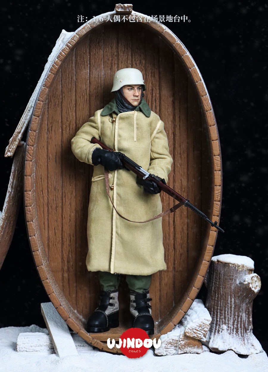 German Infantry - Sentry Box - Wachhaus - Leningrad 1943 - in 1/6 scale