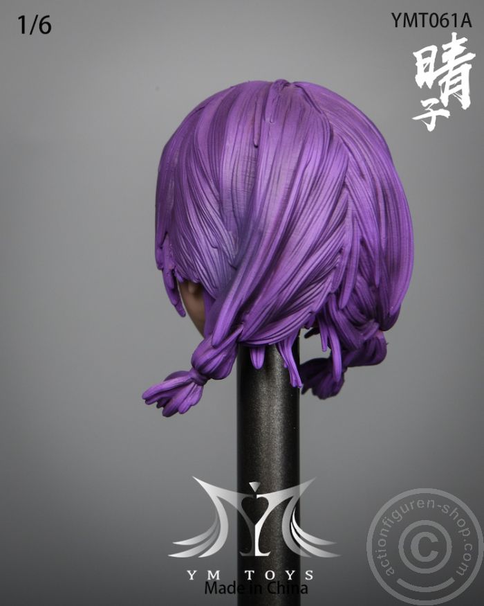 Head - w/ 3 different Hair Parts