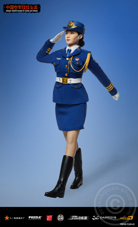 Female Honor Guard from China Air Force