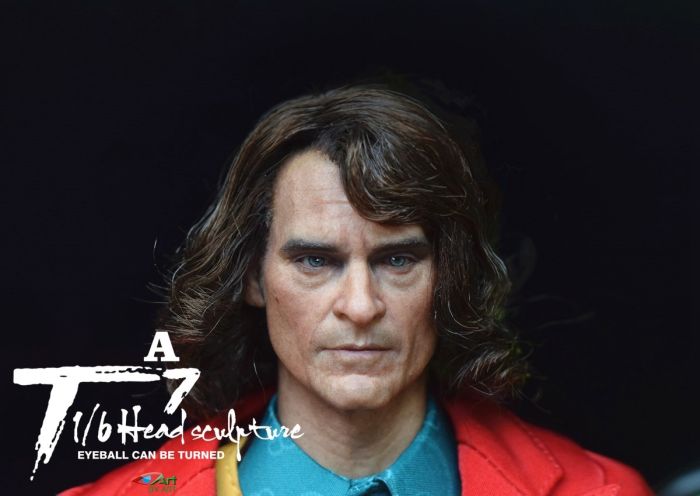 BYArt-007A-05 Joker - Joaquin Phoenix - Head w/ movable Eyes
