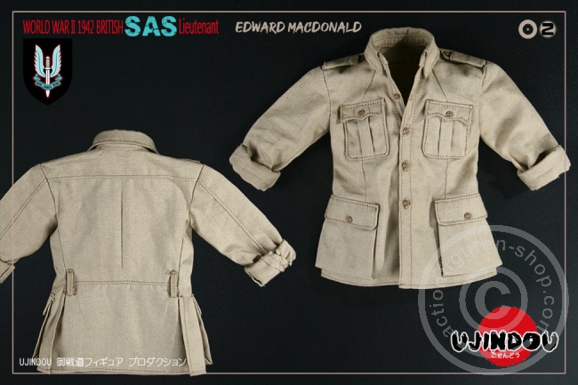Edward MacDonald - WW-II 1942 British SAS Lieutenant