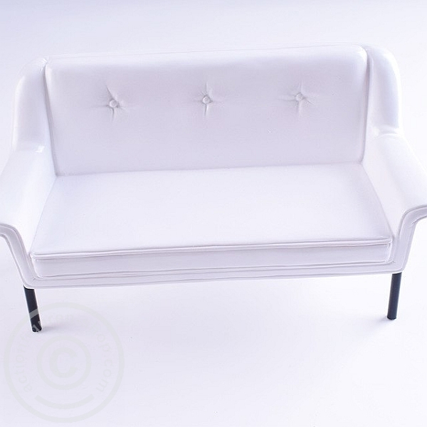 AC16G-03 Sofa - weiß