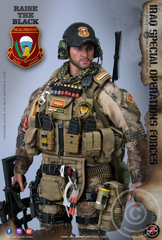 Iraq Special Operations Forces "ISOF" - SAW Gunner