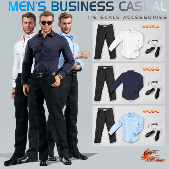 hhva05c-03eAaACHLKTEXgR Strong Men's Business Casual Set