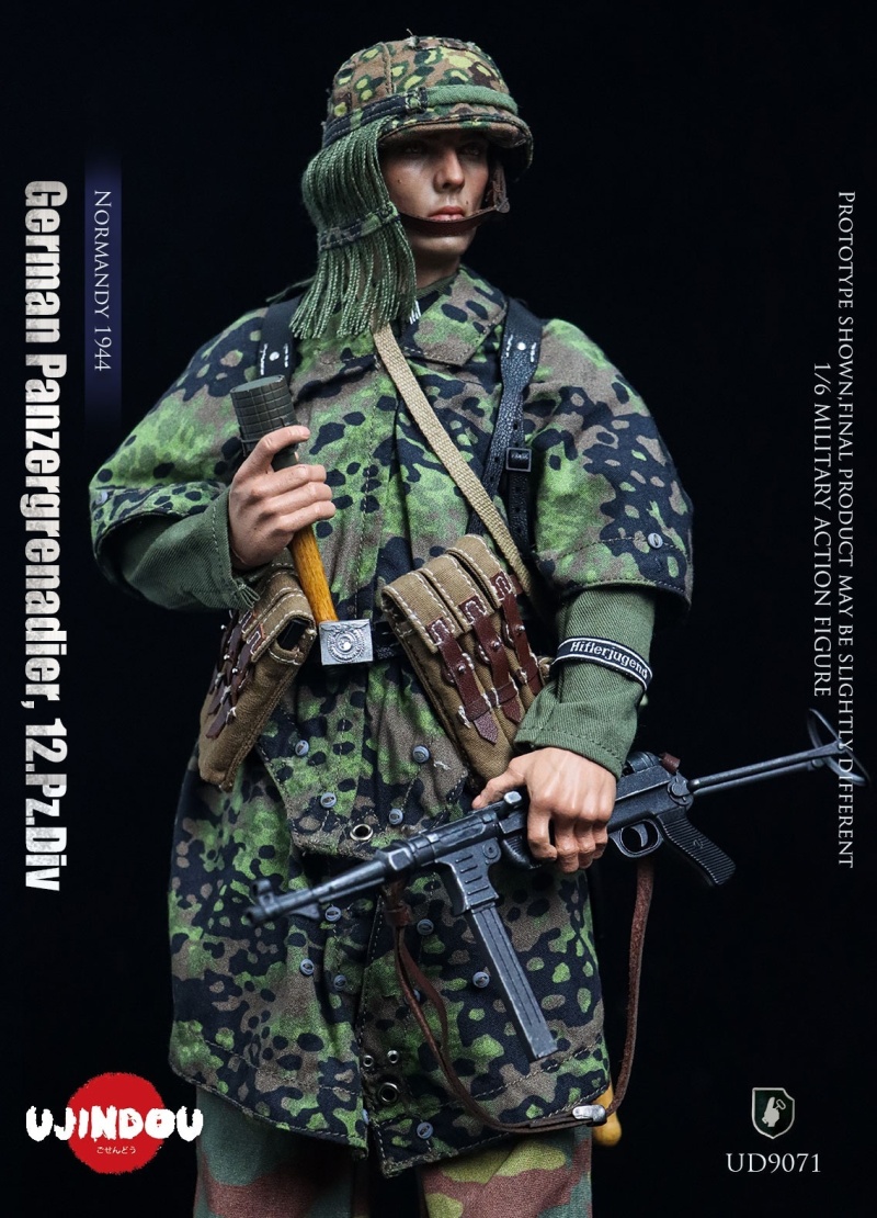 German Panzergrenadier - 12.Pz.Div - Normandy 1944