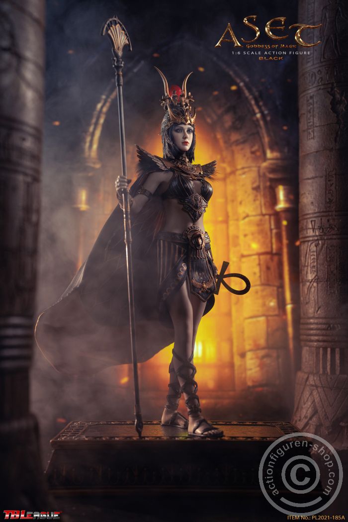 PL2021-185A-02 Aset Goddess of Magic - Black Version