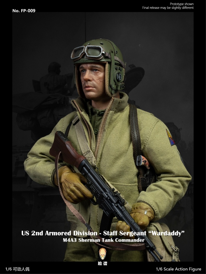 Wardaddy - Fury - US 2nd Armored Division - Special Edition