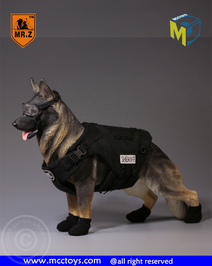 Tactical Body Armor for Dogs - Black