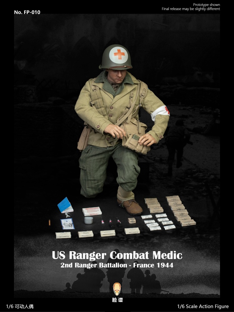 Combat Medic - Wade - US Ranger - France 1944