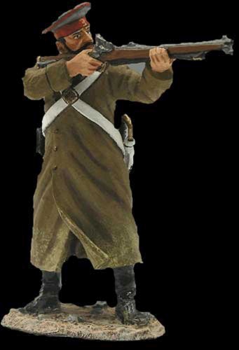 Russian Gunner Standing Firing