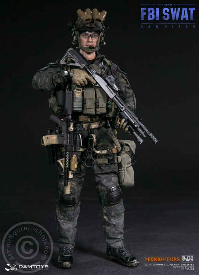 FBI SWAT Team Agent (B) - San Diego Midnight OPS