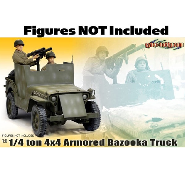 71442-02_p2gRRyDf317WDc8 US Jeep 1/4 ton 4x4 Armored w/ Bazooka Truck