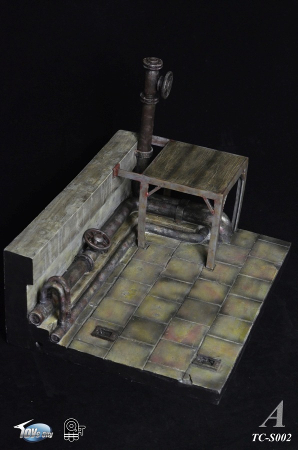 TC-S002A-04 Workshop Roof Scene A - Diorama