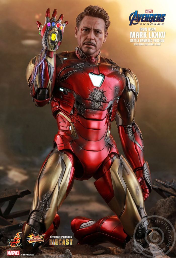 Avengers: Endgame - Iron Man Mark LXXXV (Battle Damaged Version) - MMS543D33 Avengers: Endgame - Iron Man Mark LXXXV (Battle Damaged Version) - MMS543D33