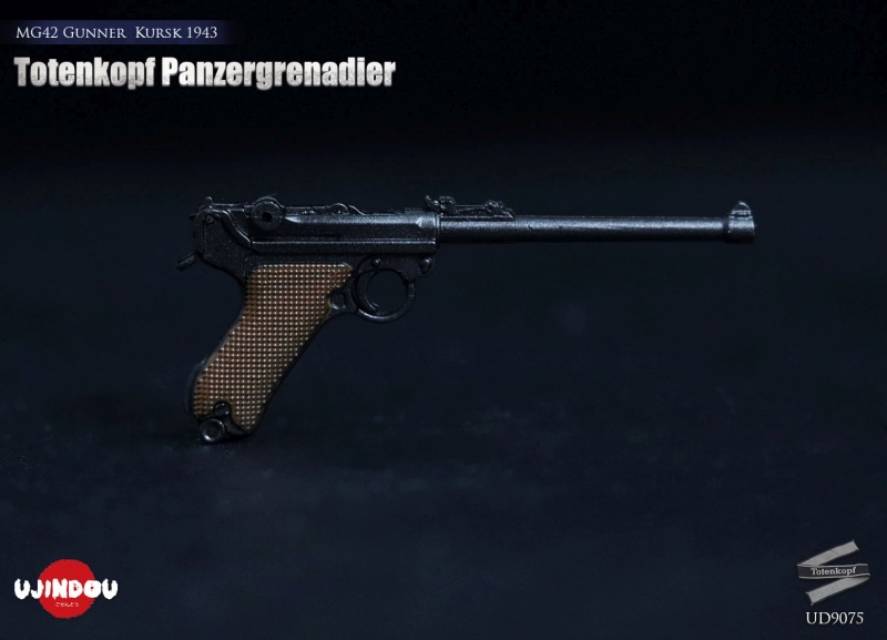 WWII Totenkopf Panzergrenadier - MG42 Gunner Kursk 1943 - in 1/6 scale