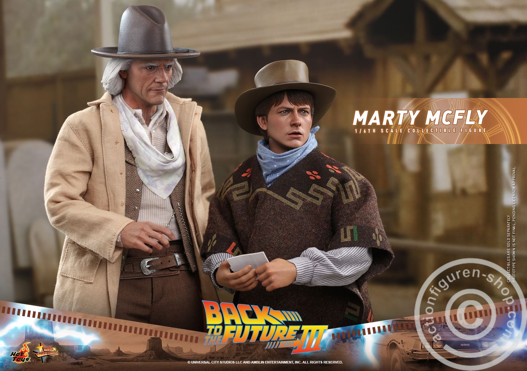 Back To The Future Part III - Marty McFly - MMS616 Back To The Future Part III - Marty McFly - MMS616