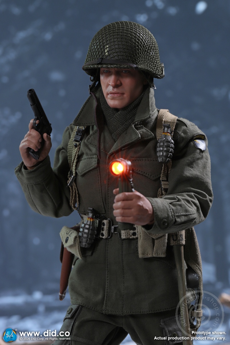 Lieutenant Buck - 1/6 WWII US Army 101st Airborne Division 506th PIR - in 1/6 scale
