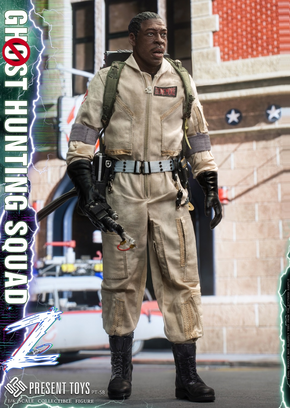 Ghost Hunting Squad - Winston Zeddmore - in 1/6 scale Ghost Hunting Squad - Winston Zeddmore - in 1/6 scale