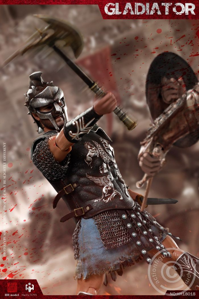 HH18018-04 Gladiator (Deluxe Edition) + Female Gladiator (black version)