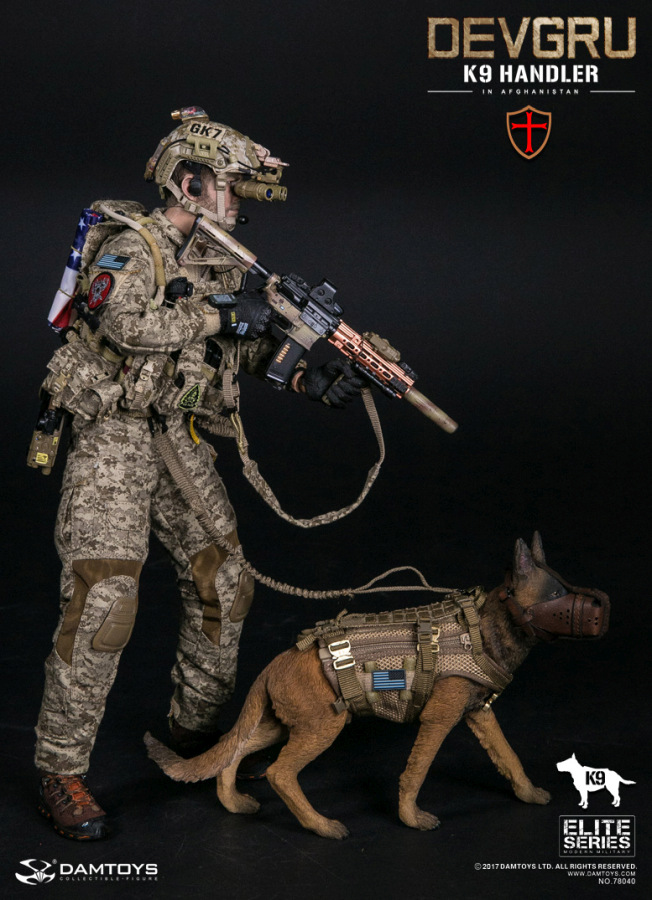 DA78040-06 DEVGRU K9-Handler in Afghanistan