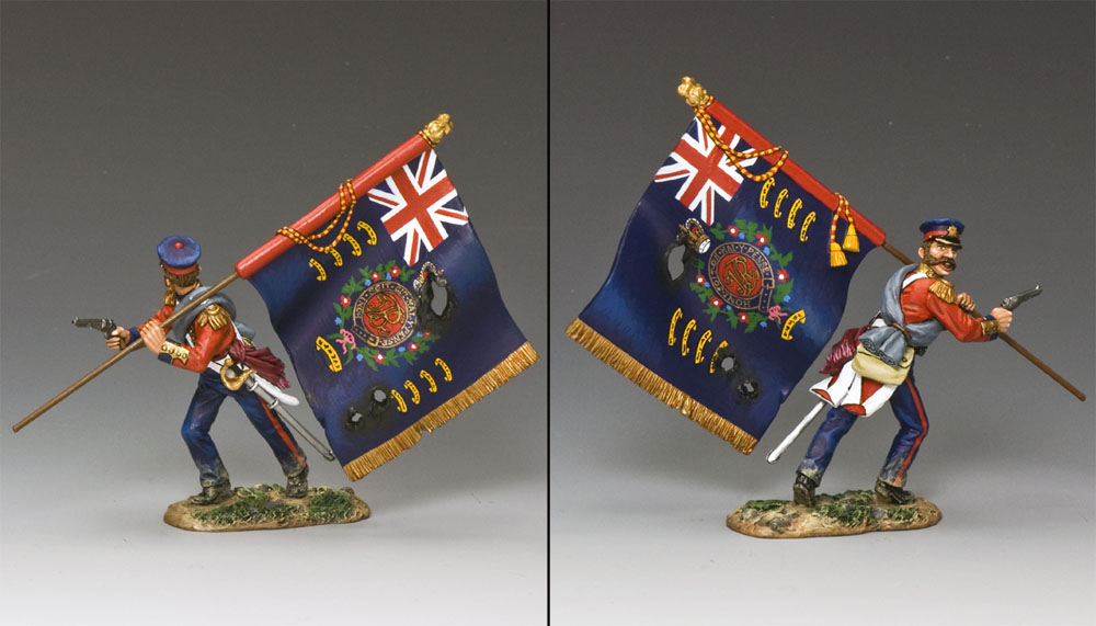 The Regimantal Standard Bearer