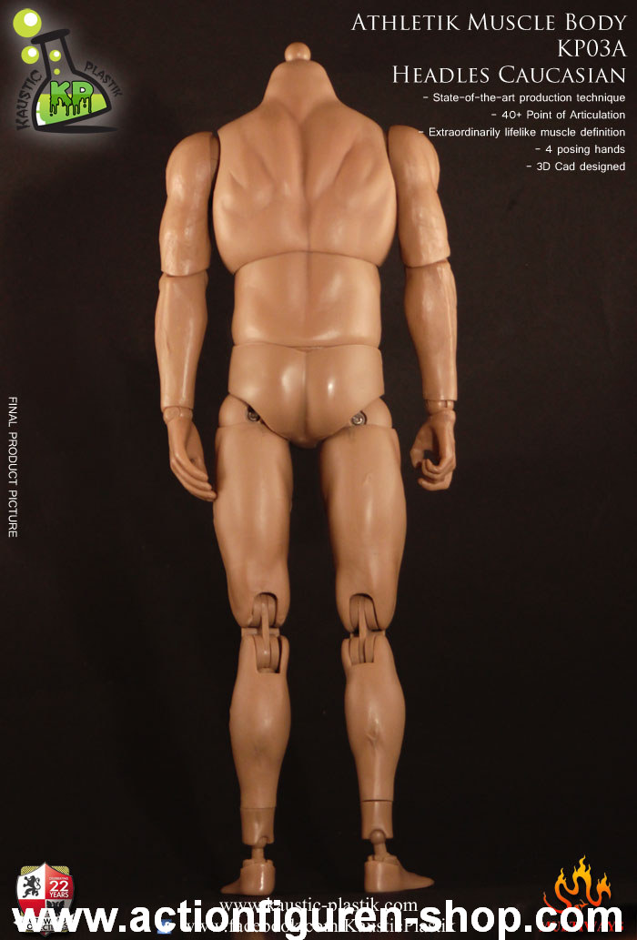 Athletik Muscle Body - Caucasian Headless