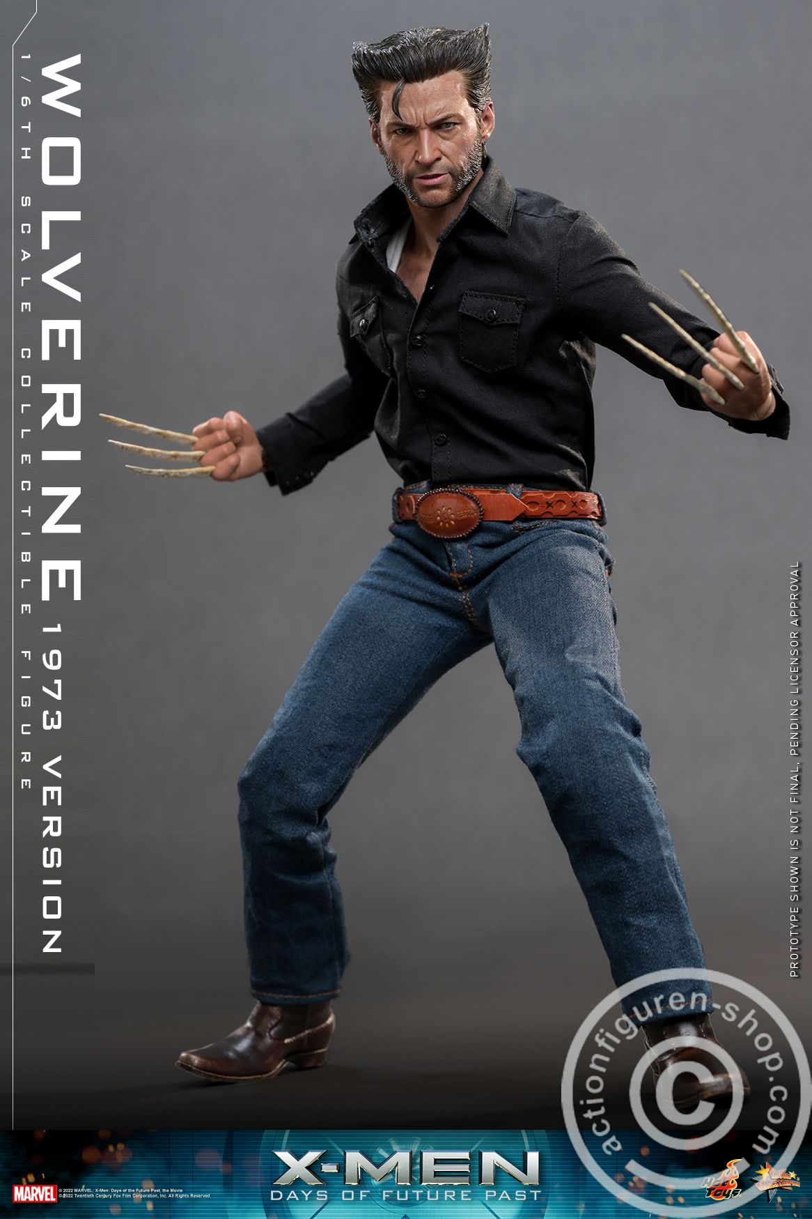 X-Men: Days of Future Past - Wolverine (1973 Version) - damaged Box X-Men: Days of Future Past - Wolverine (1973 Version) - damaged Box