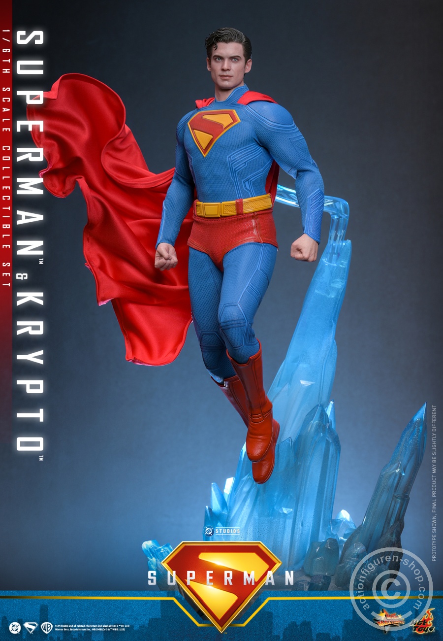 Hot Toys – MMS812 - Superman - 1/6th scale Superman & Krypto Collectible Set Hot Toys – MMS812 - Superman - 1/6th scale Superman & Krypto Collectible Set