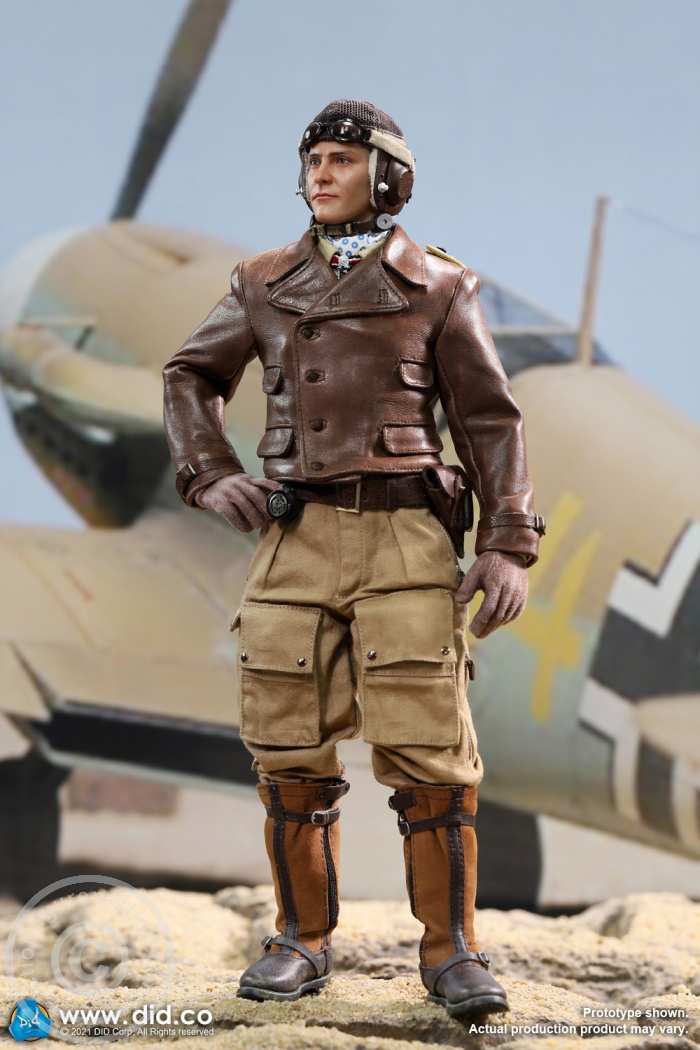 80154-28 Hans-Joachim Marseille - WWII German Luftwaffe Flying Ace
