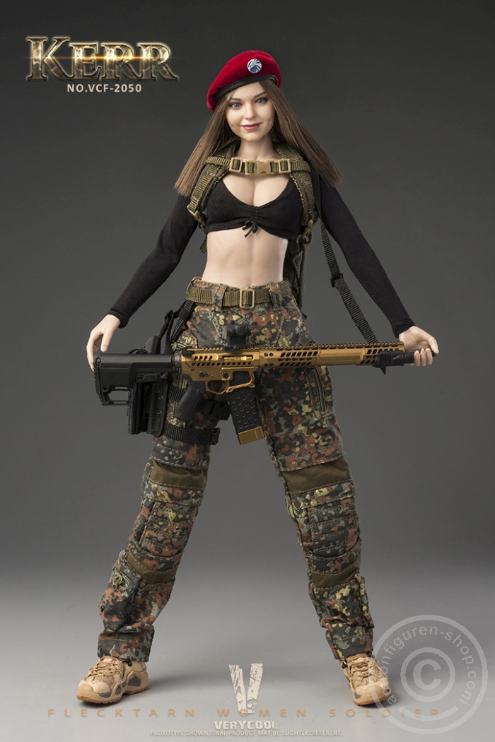 Flecktarn Woman Soldier - KERR