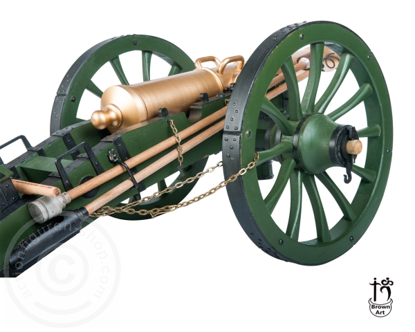 BA002N-04 Gribeauval 12-Pounder Cannon