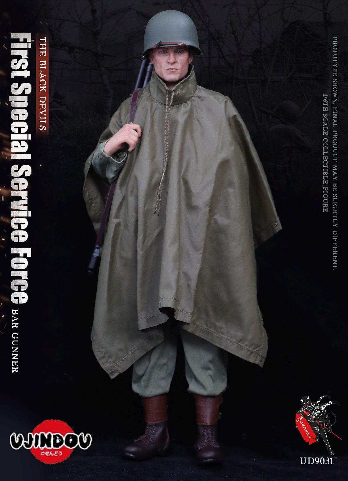 First Special Service Force - BAR Gunner - The Black Devils