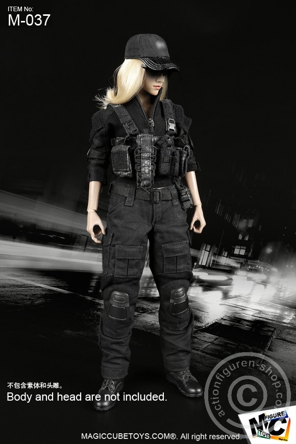 Female Black Shooter Set