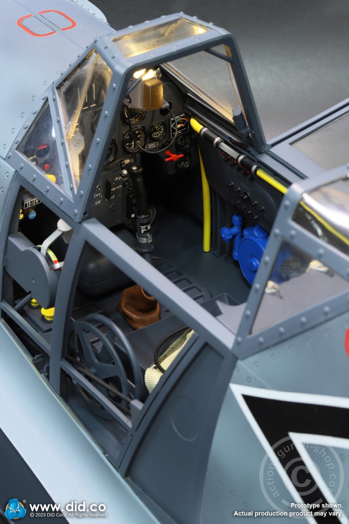 Bf109 Cockpit (Grey Blue)