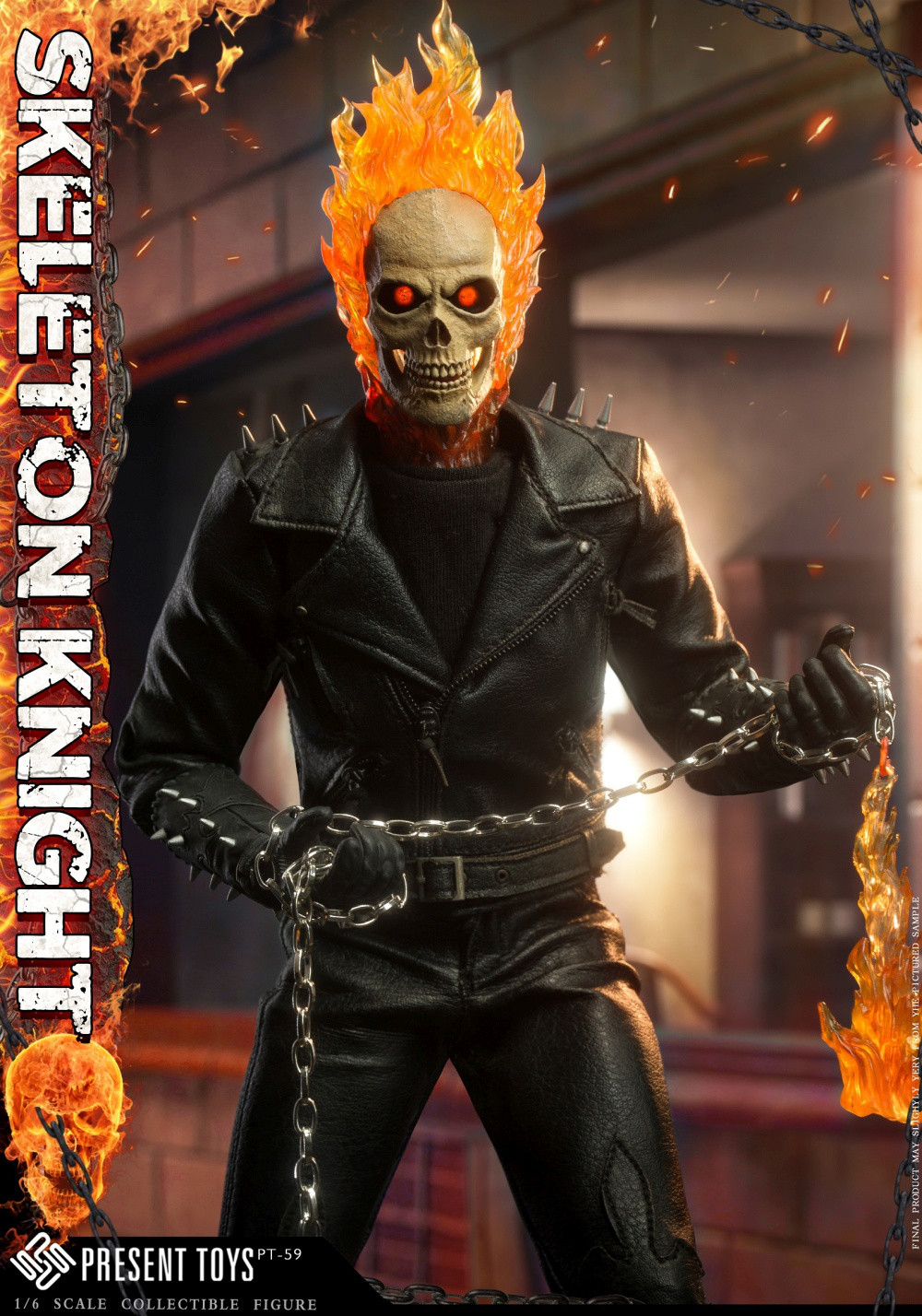 Skeleton Knight - Ghost Rider - in 1/6 scale | PTSP59
