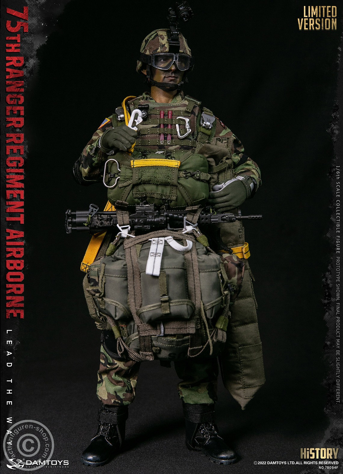 75th Ranger Regiment - Airborne Saw Gunner - Limited Version | DA78094F