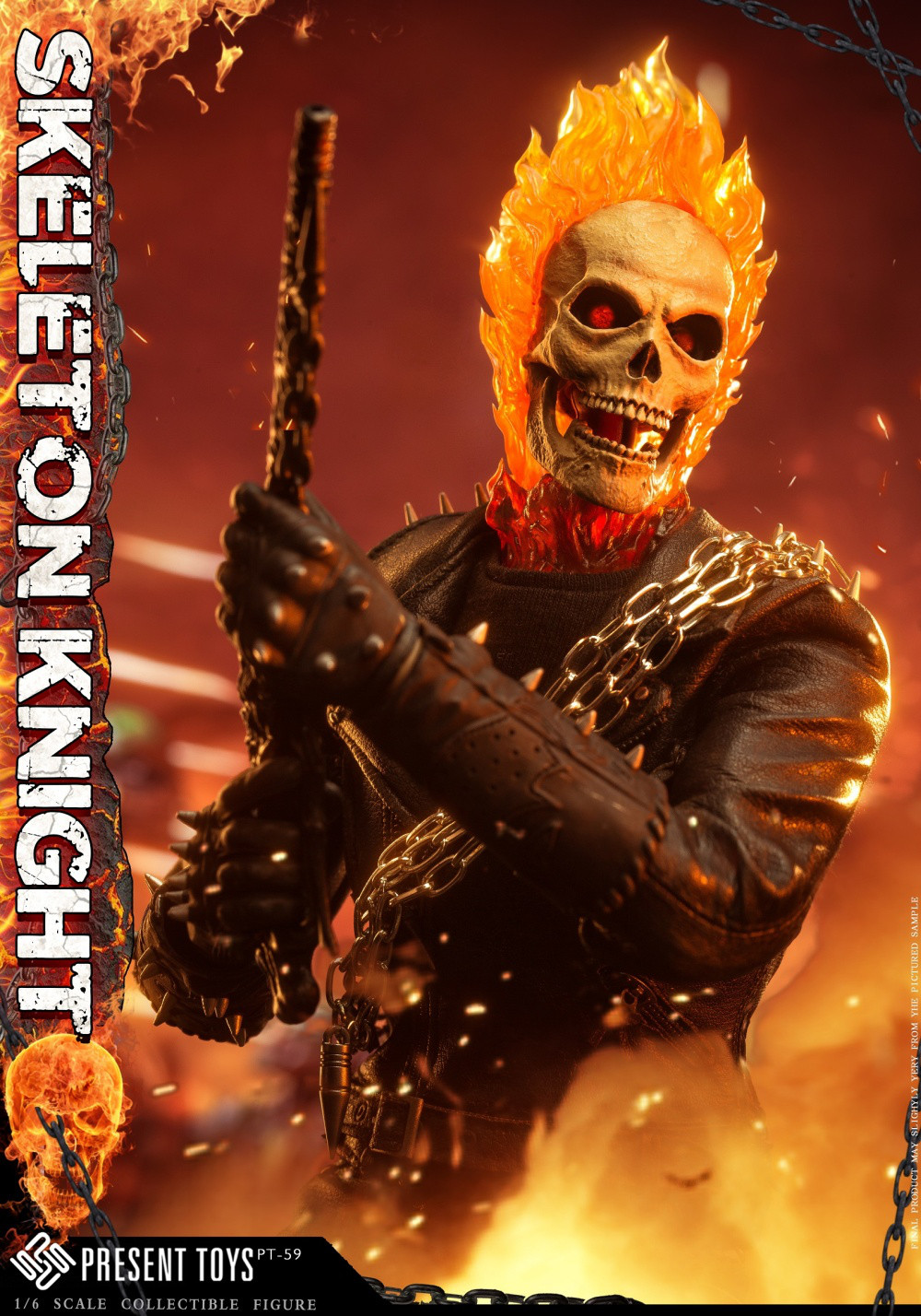 Skeleton Knight - Ghost Rider - in 1/6 scale | PTSP59