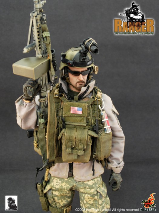 US Army Ranger 75th Regiment with M249 | 172088