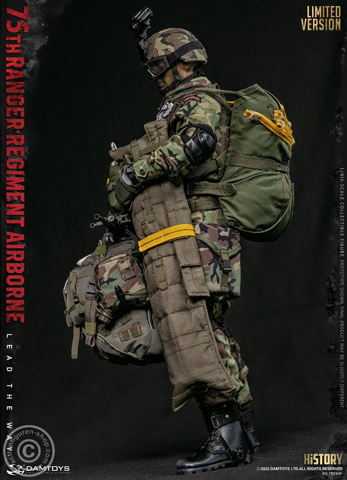 75th Ranger Regiment - Airborne Saw Gunner - Limited Version | DA78094F